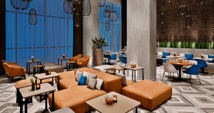 courtyard by marriott al barsha restaurante